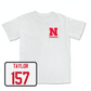 White Wrestling Comfort Colors Tee Small / Antrell Taylor | #157