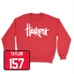 Red Wrestling Huskers Crew 2X-Large / Antrell Taylor | #157