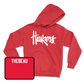 Red Wrestling Huskers Hoodie Small / Adam Thebeau | #165
