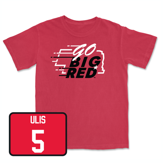Red Men's Basketball GBR Tee Youth Small / Ahron Ulis | #5