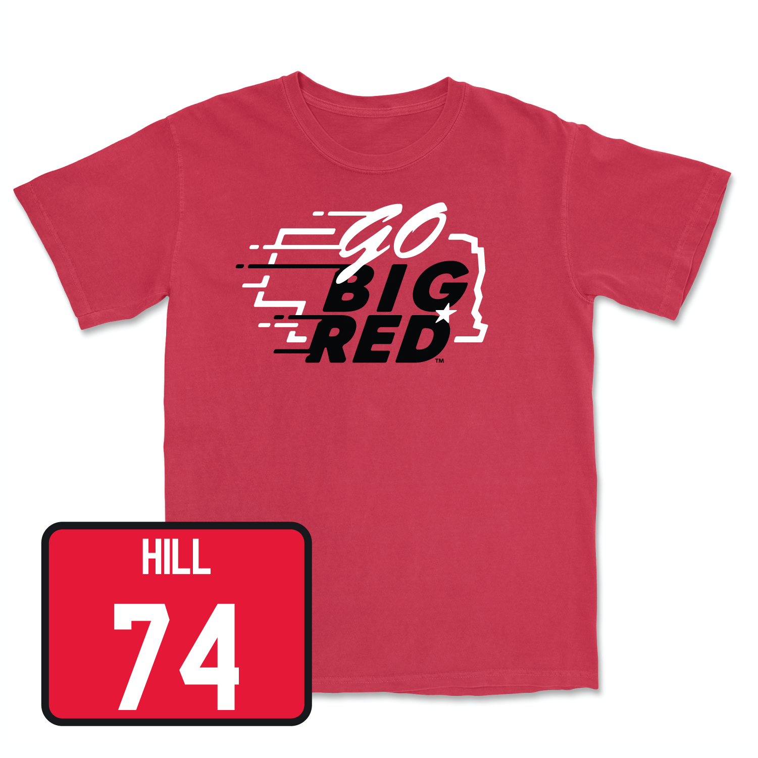 Red Women's Soccer GBR Tee Medium / Briley Hill | #74