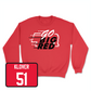 Red Football GBR Crew 6 Youth Large / Braden Klover | #51