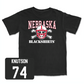 Black Football Blackshirts Tee 2X-Large / Brock Knutson | #74