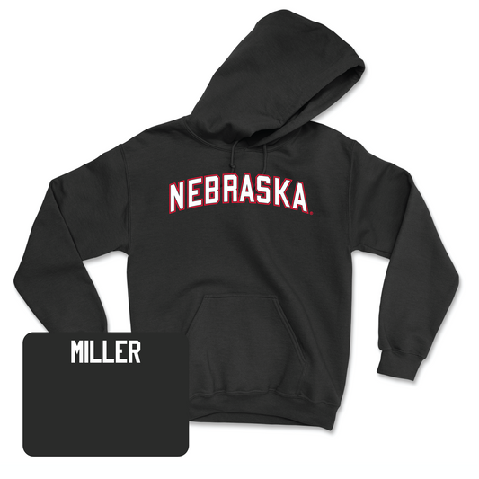 Black Track & Field Nebraska Hoodie Youth Small / Brooklyn Miller