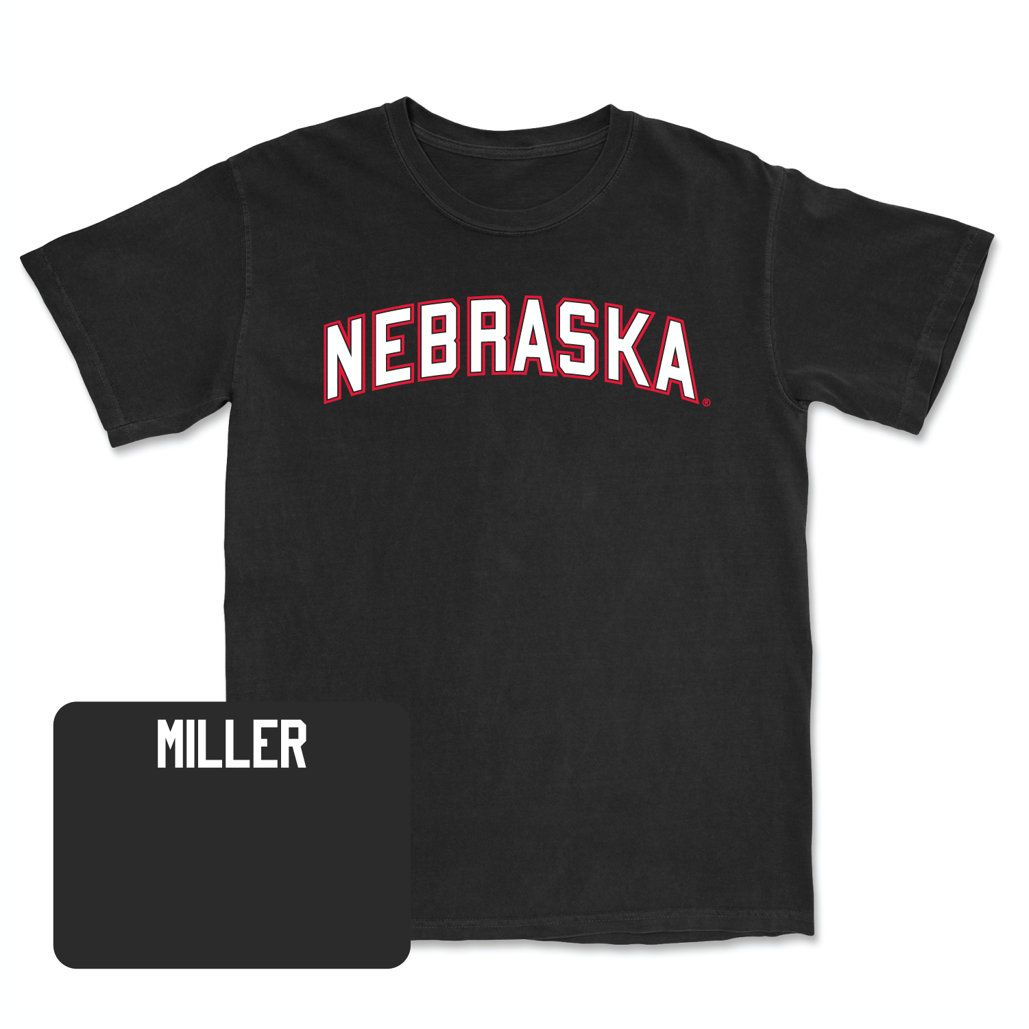 Black Track & Field Nebraska Tee Small / Brooklyn Miller