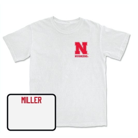 White Track & Field Comfort Colors Tee Youth Small / Brooklyn Miller