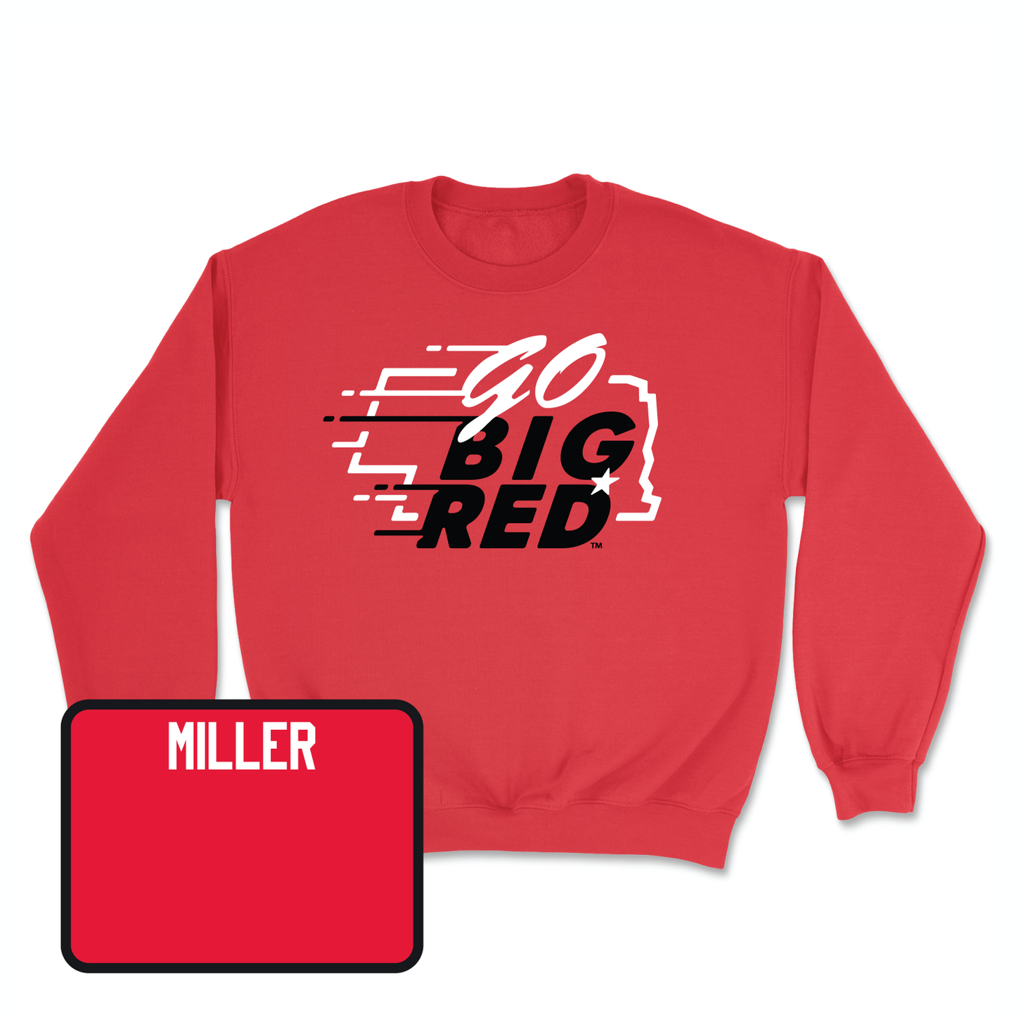 Red Track & Field GBR Crew Small / Brooklyn Miller