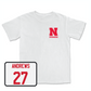 White Softball Comfort Colors Tee Youth Small / Brooke Andrews | #27