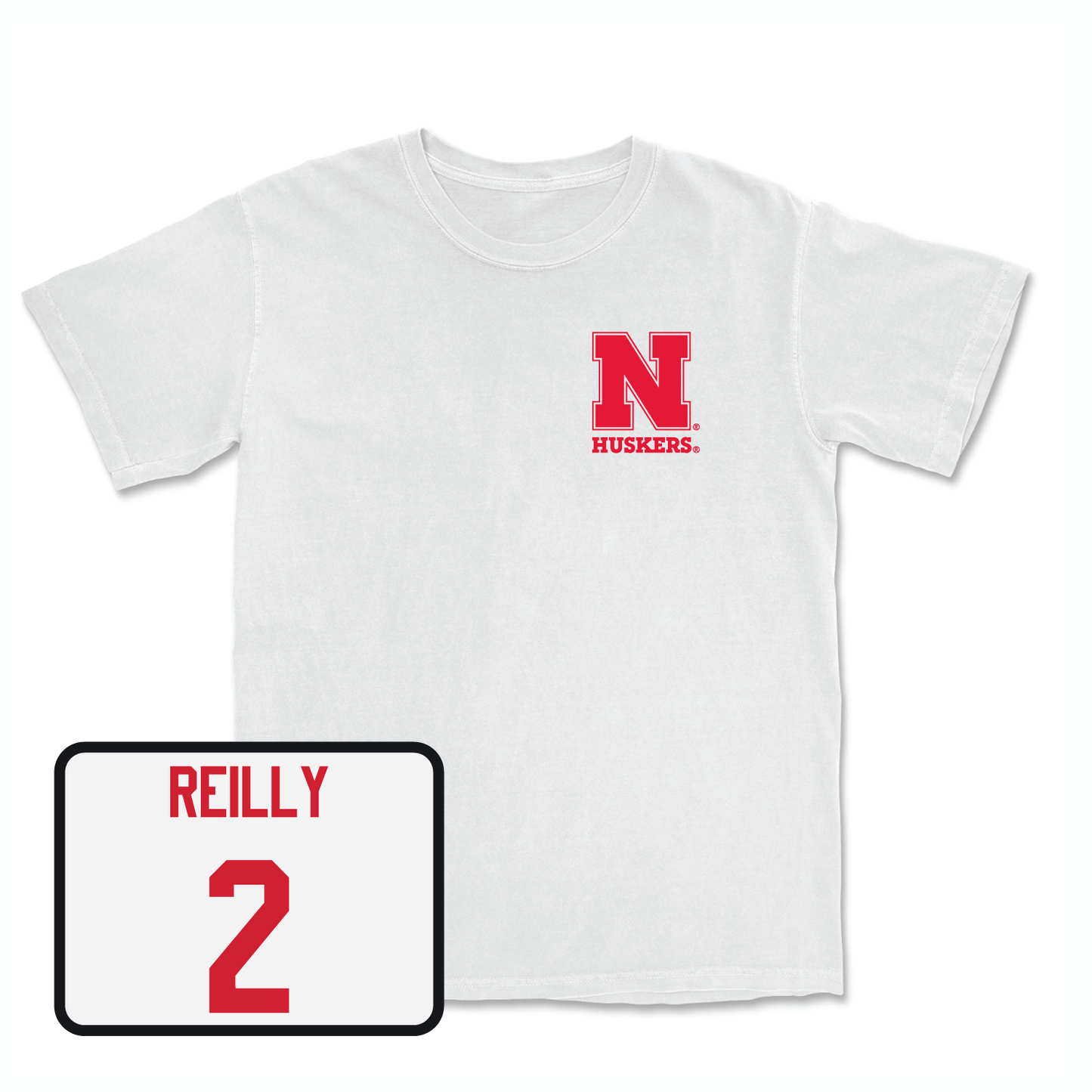 White Women's Volleyball Comfort Colors Tee Small / Bergen Reilly | #2