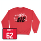 Red Football GBR Crew 6 Youth Large / Ben Scott | #62