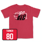 Red Football GBR Tee Youth Large / Brice Turner | #80