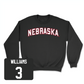 Black Men's Basketball Nebraska Crew Medium / Brice Williams | #3