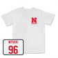 White Football Comfort Colors Tee 7 Youth Small / Camden Witucki | #96
