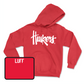 Red Track & Field Huskers Hoodie Youth Large / Darius Luff