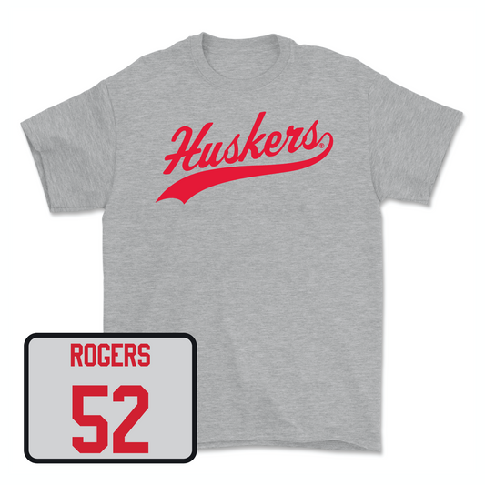 Sport Grey Football Script Tee Youth Small / Dylan Rogers | #52