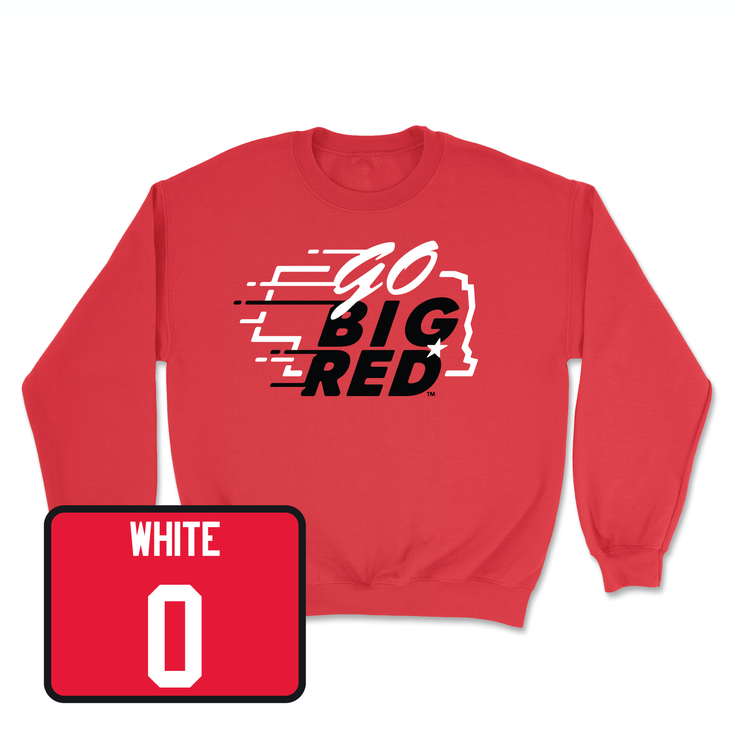Red Women's Basketball GBR Crew Youth Large / Darian White | #0