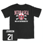 Black Football Blackshirts Tee 3 2X-Large / Emmett Johnson | #21