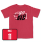 Red Men's Basketball GBR Tee Youth Large / Eli Rice | #11