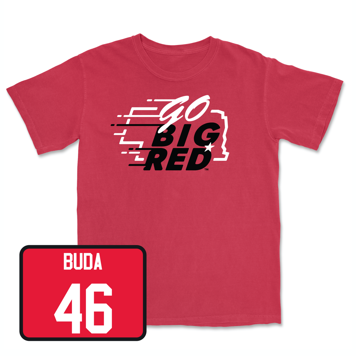 Red Football GBR Tee 5 Youth Large / Grant Buda | #46
