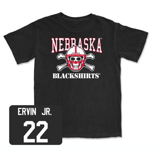 Black Football Blackshirts Tee Youth Small / Gabe Ervin Jr. | #22