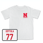 White Football Comfort Colors Tee Youth Large / Gunnar Gottula | #77