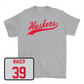 Sport Grey Football Script Tee Large / Gage Wager | #39