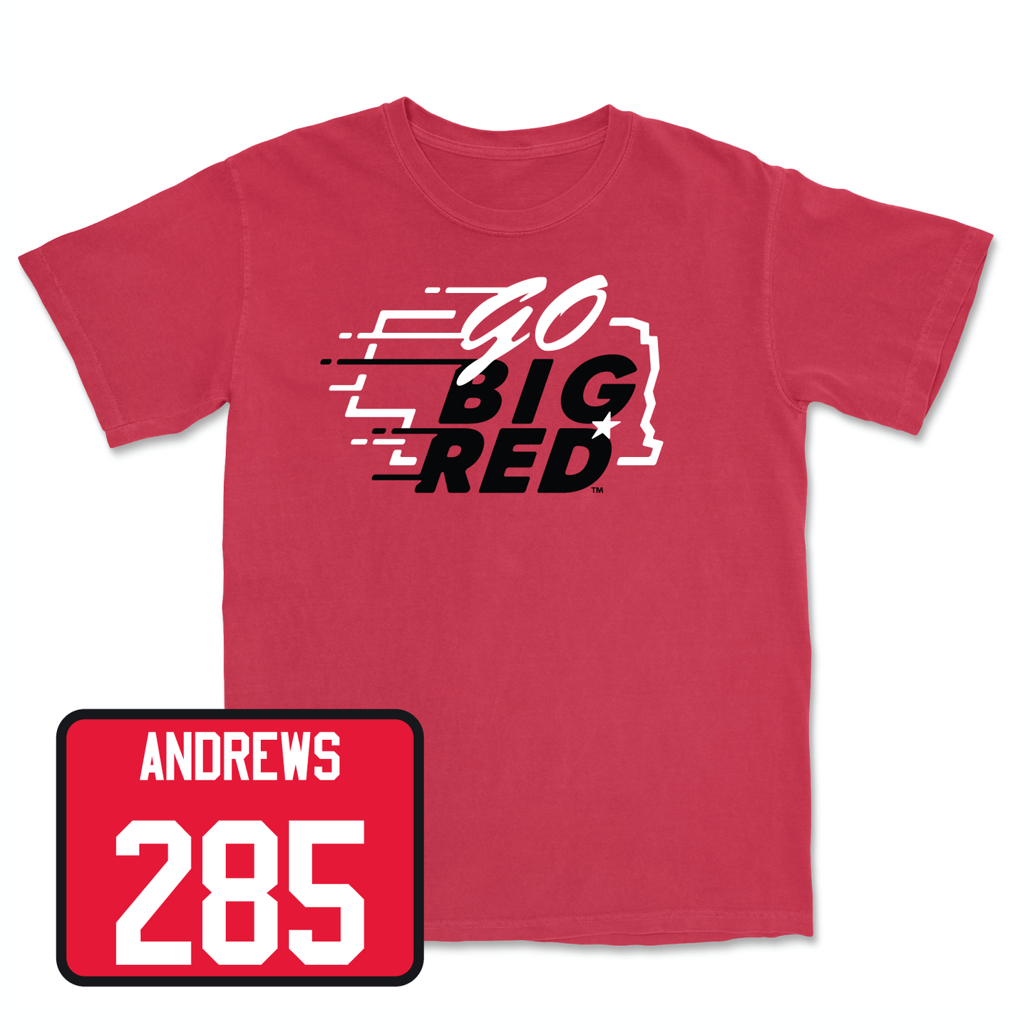 Red Wrestling GBR Tee Large / Harley Andrews | #285