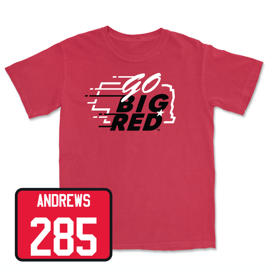 Red Wrestling GBR Tee Youth Small / Harley Andrews | #285