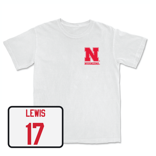White Baseball Comfort Colors Tee Youth Small / Hayden Lewis | #17