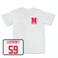 White Football Comfort Colors Tee 6 2X-Large / Henry Lutovsky | #59