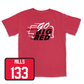 Red Wrestling GBR Tee Youth Large / Hayden Mills | #133