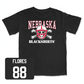 Black Football Blackshirts Tee 4X-Large / Ismael Flores | #88