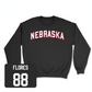 Black Football Nebraska Crew Large / Ismael Flores | #88