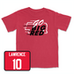 Red Men's Basketball GBR Tee Large / Jamarques Lawrence | #10