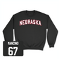 Black Football Nebraska Crew 7 Medium / Joey Mancino | #67
