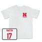 White Football Comfort Colors Tee 2 Large / Jalil Martin | #17