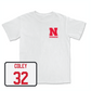 White Women's Basketball Comfort Colors Tee X-Large / Kendall Coley | #32