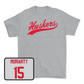 Sport Grey Women's Basketball Script Tee Large / Kendall Moriarty | #15
