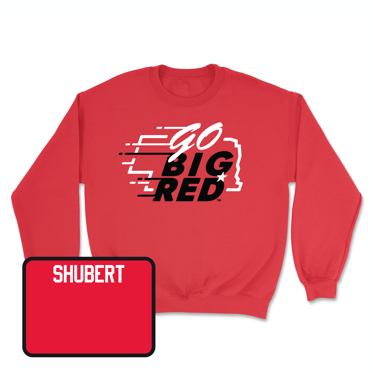Red Track & Field GBR Crew Large / Kevin Shubert