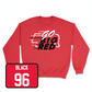 Red Football GBR Crew Youth Large / Leslie Black | #96
