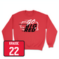 Red Women's Volleyball GBR Crew Youth Large / Lindsay Krause | #22