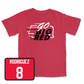 Red Women's Volleyball GBR Tee Small / Lexi Rodriguez | #8