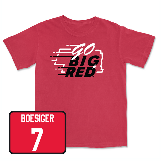 Red Women's Volleyball GBR Tee Youth Small / Maisie Boesiger | #7