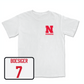 White Women's Volleyball Comfort Colors Tee 3X-Large / Maisie Boesiger | #7