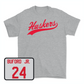 Sport Grey Football Script Tee 3 Youth Large / Marques Buford Jr. | #24