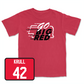 Red Women's Basketball GBR Tee Small / Maddie Krull | #42