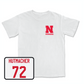 White Football Comfort Colors Tee 7 X-Large / Nash Hutmacher | #72