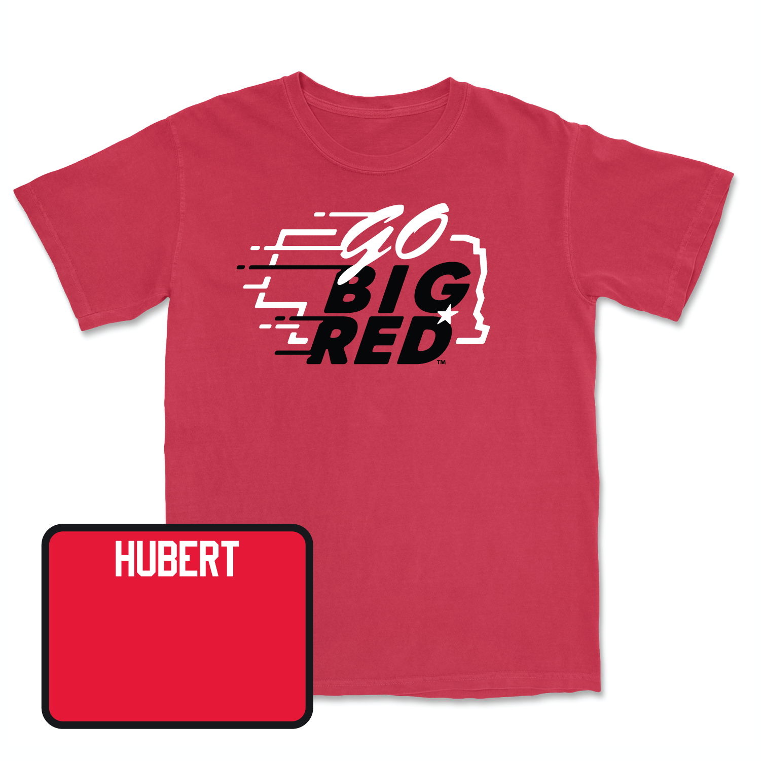 Red Track & Field GBR Tee Large / Quincy Hubert