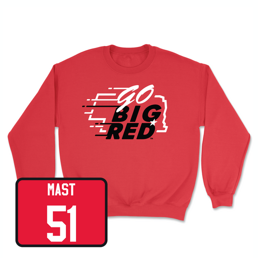 Red Men's Basketball GBR Crew Youth Small / Rienk Mast | #51