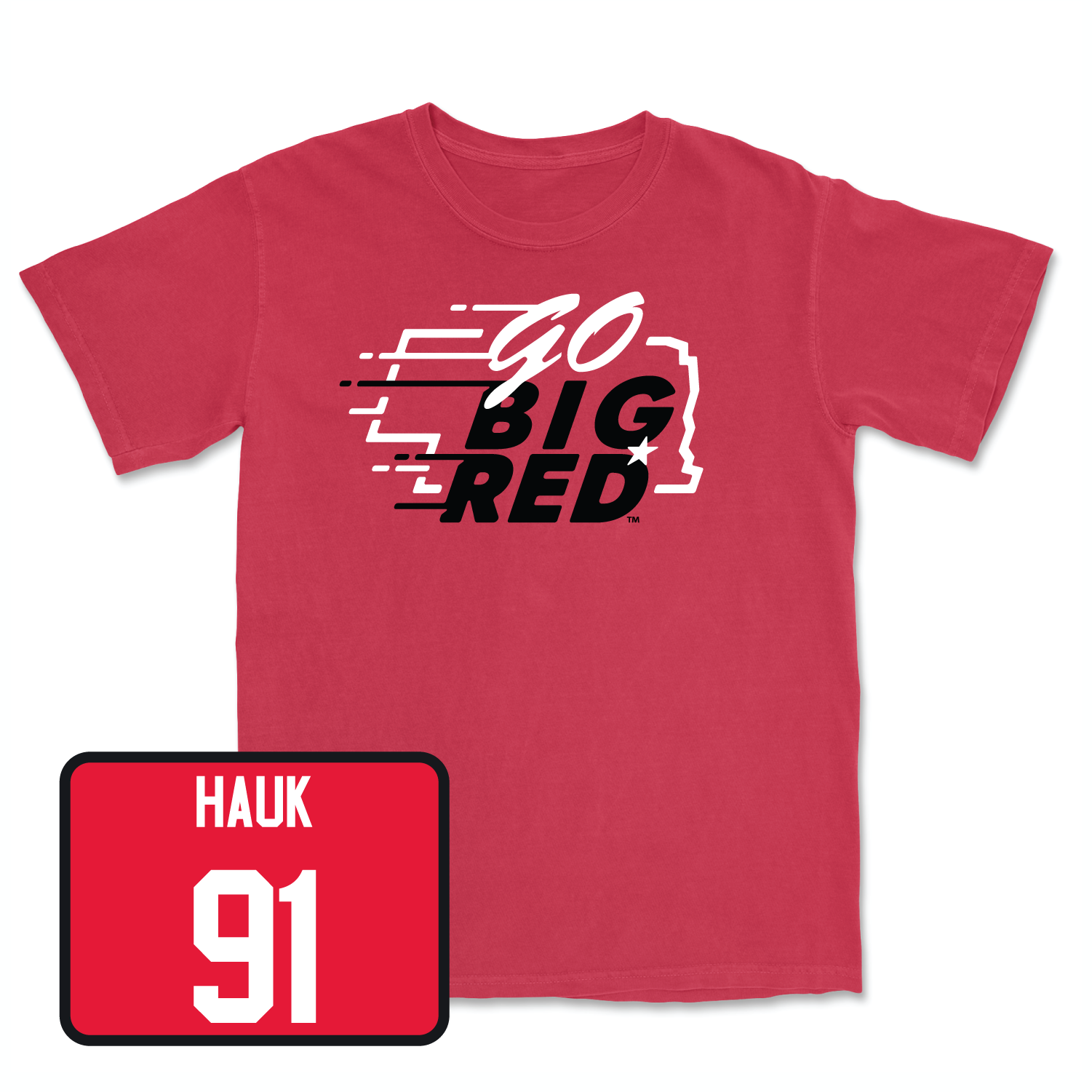 Red Women's Soccer GBR Tee 2X-Large / Sami Hauk | #91